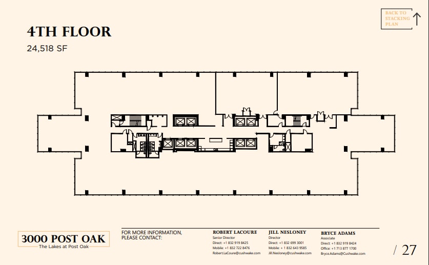 3000 Post Oak Blvd, Houston, TX for lease Floor Plan- Image 1 of 1