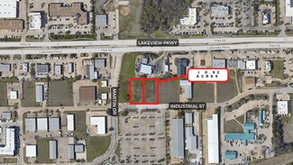 Plus de détails pour 4105 -4109 Industrial St, Rowlett, TX - Terrain à vendre