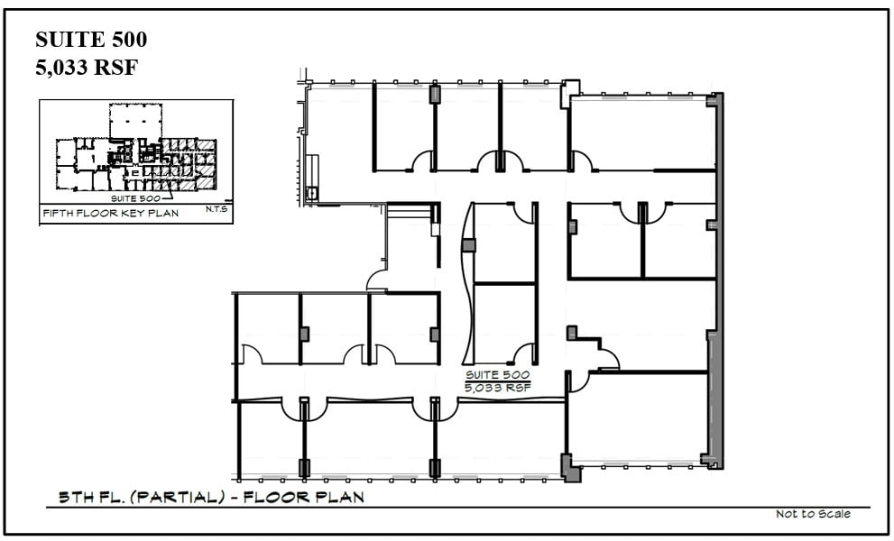 1400 Spring St, Silver Spring, MD à louer Plan d’étage- Image 1 de 1