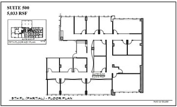 1400 Spring St, Silver Spring, MD à louer Plan d’étage- Image 1 de 1