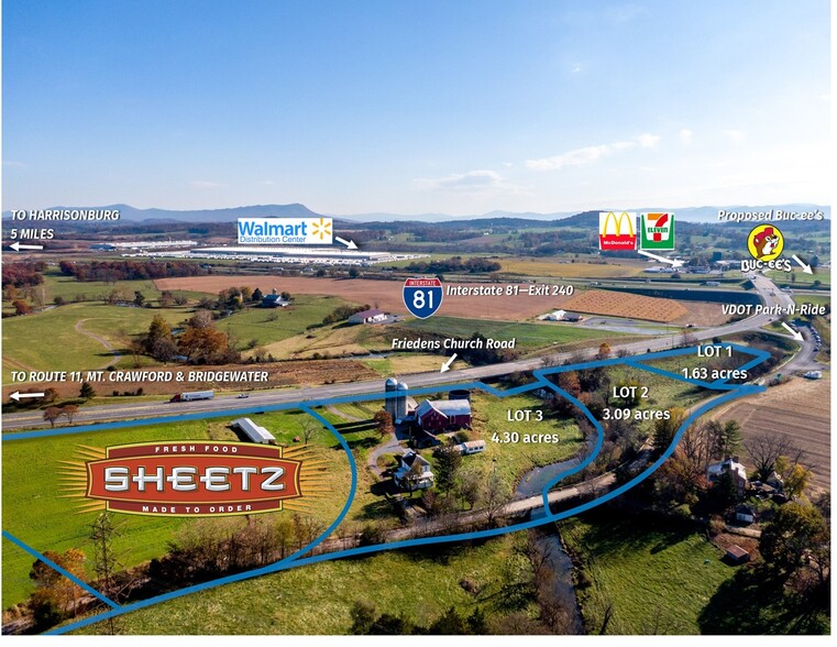 Friedens Church, Mount Crawford, VA for lease - Building Photo - Image 1 of 5