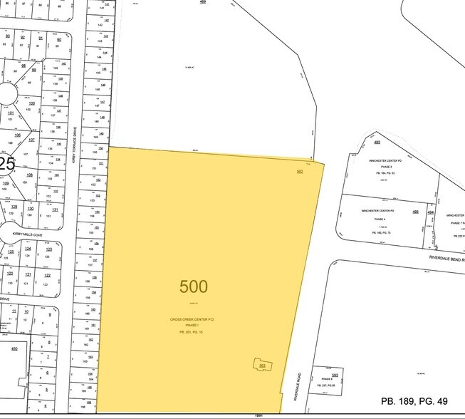 3499 Riverdale Rd, Memphis, TN à vendre - Plan cadastral - Image 2 de 5