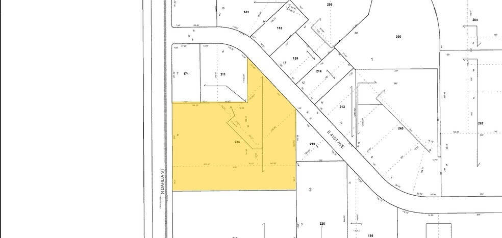 4900 E 41st Ave, Denver, CO à louer - Plan cadastral - Image 3 de 10