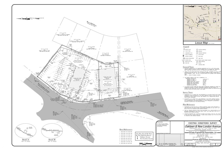 1200 Oaklawn Ave, Cranston, RI for lease - Site Plan - Image 3 of 3