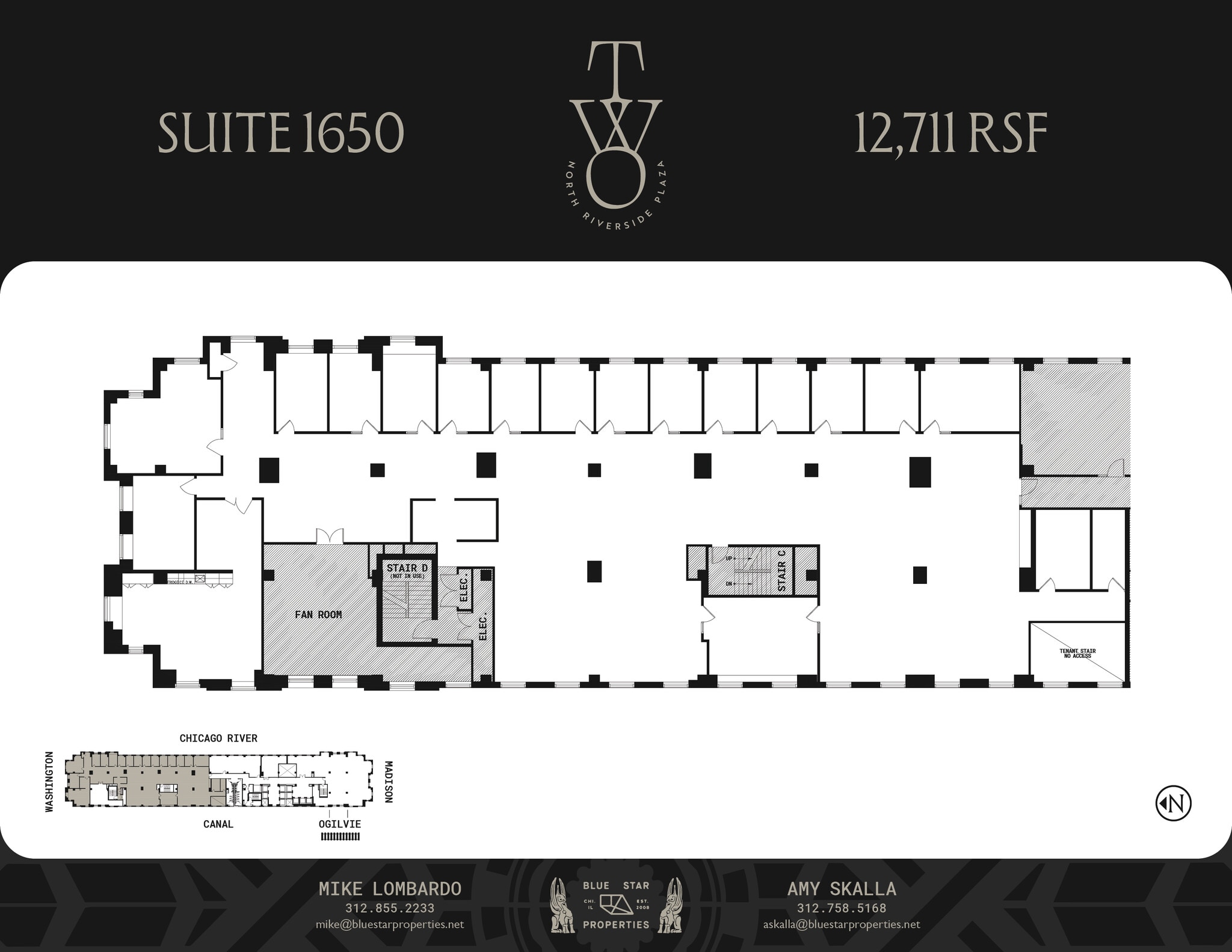 2 N Riverside Plz, Chicago, IL for lease Floor Plan- Image 1 of 1