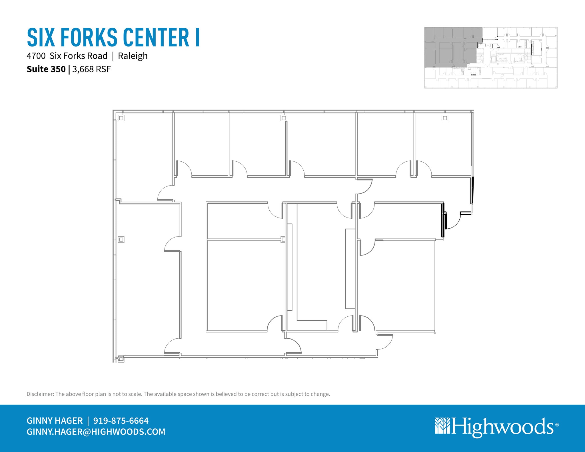 4700 Six Forks Rd, Raleigh, NC for lease Floor Plan- Image 1 of 2