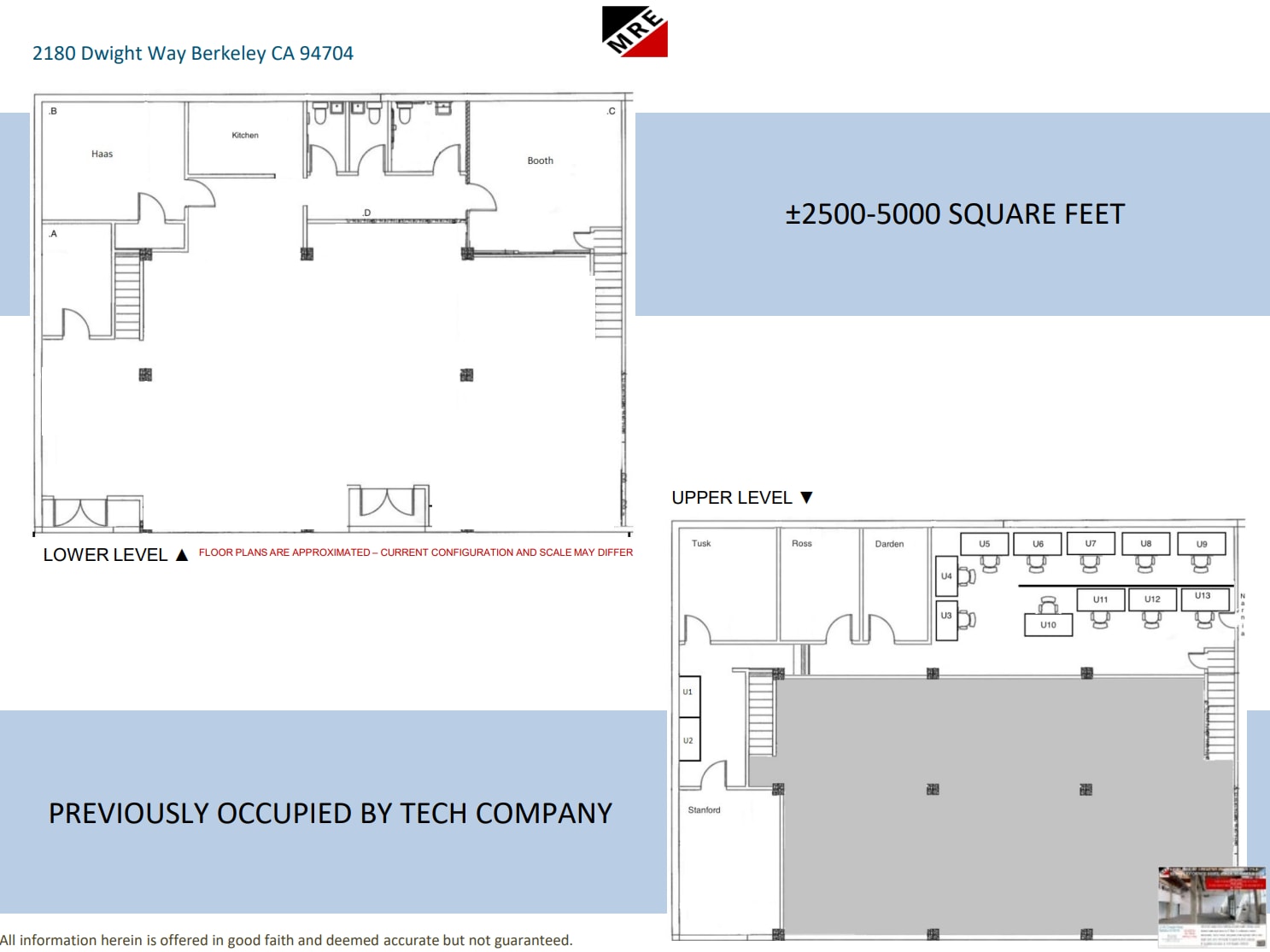 2170-2180 Dwight Way, Berkeley, CA for lease Floor Plan- Image 1 of 1