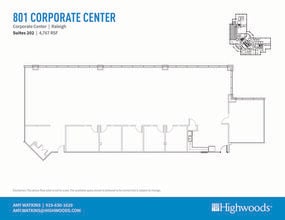 701 Corporate Center Dr, Raleigh, NC for lease Floor Plan- Image 1 of 1