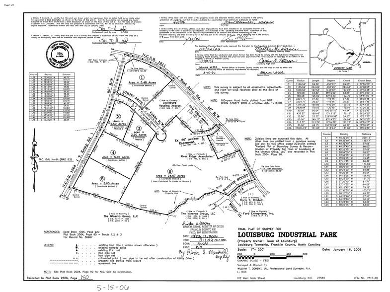 T Kemp Rd, Louisburg, NC for sale - Primary Photo - Image 1 of 1