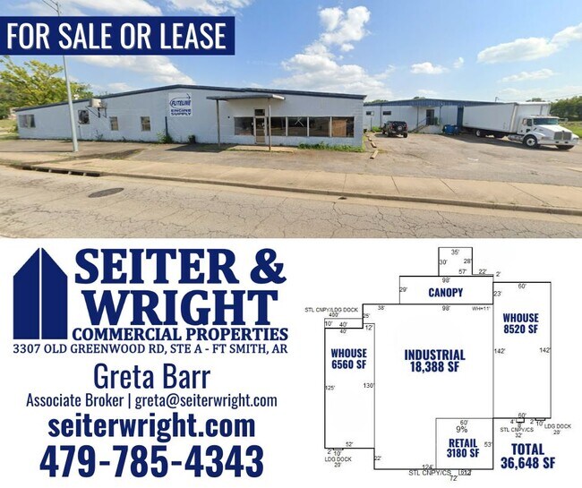 More details for 1412 Phoenix Ave, Fort Smith, AR - Industrial for Lease