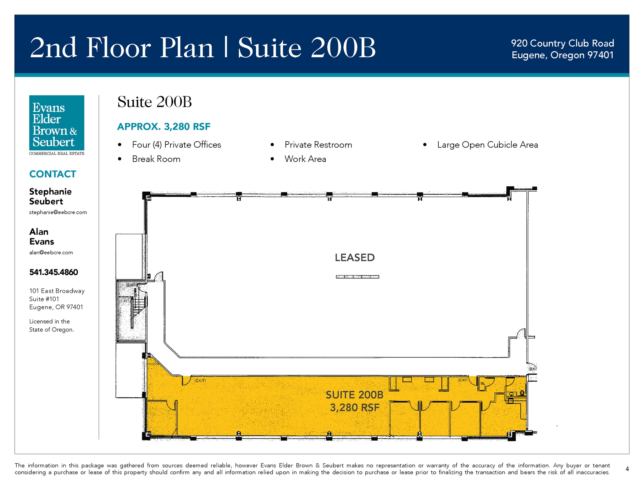 920 Country Club Rd, Eugene, OR à louer Photo intérieure- Image 1 de 1