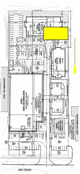 535 Bayfield St, Barrie, ON à louer - Plan de site - Image 2 de 7
