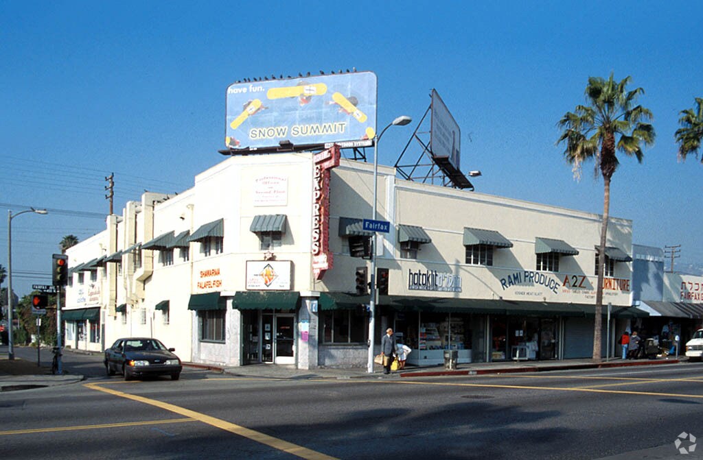 501-509 N Fairfax Ave, Los Angeles, CA à louer Photo du bâtiment- Image 1 de 4