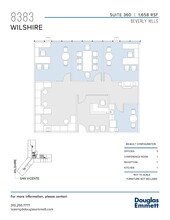 8383 Wilshire Blvd, Beverly Hills, CA à louer Plan d  tage- Image 1 de 1