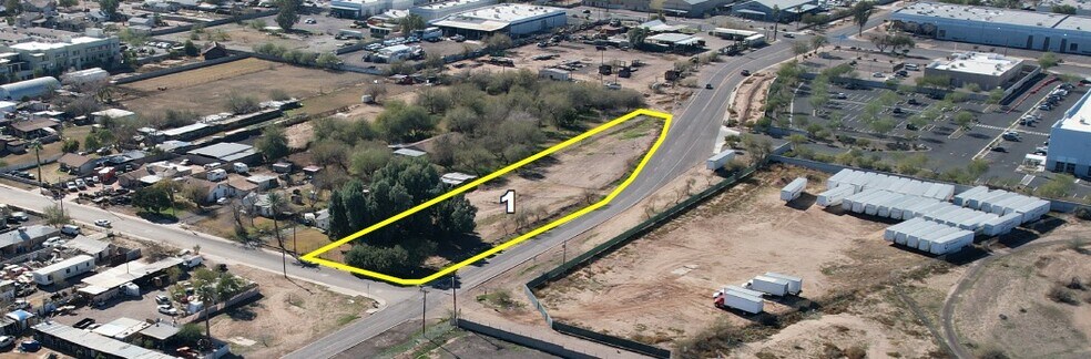 3606 S. 9th St & 925-1011 E. Elwood St, Phoenix, AZ for lease - Aerial - Image 2 of 4
