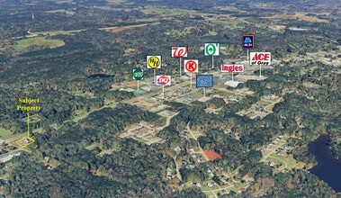 105 Lite-N-Tie Rd, Gray, GA - Aérien Vue de la carte