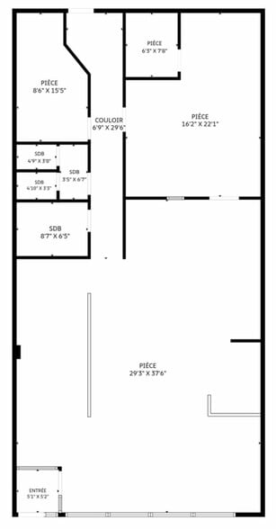 1260-1290 Rue Jarry E, Montréal, QC for lease - Floor Plan - Image 2 of 2