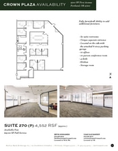 1500 SW 1st Ave, Portland, OR à louer Plan d’étage- Image 1 de 4