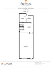 6901 K Ave, Plano, TX for lease Floor Plan- Image 1 of 2