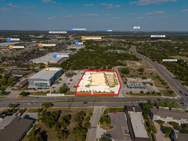 Plus de détails pour 820 N Vista Ridge Blvd, Cedar Park, TX - Terrain à vendre