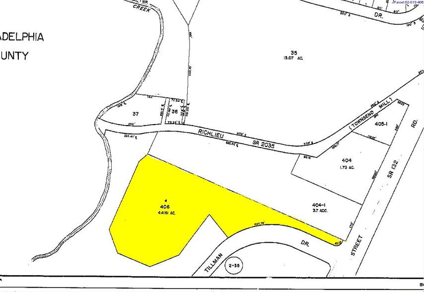 3260 Tillman Dr, Bensalem, PA à louer - Plan cadastral - Image 2 de 4