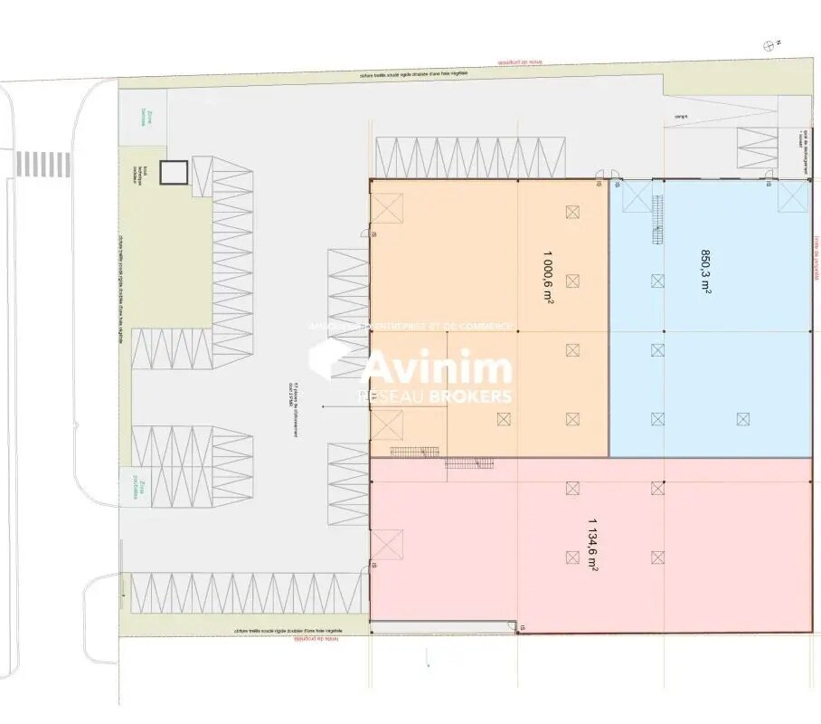 Industriel dans Persan à vendre Plan de site- Image 1 de 4