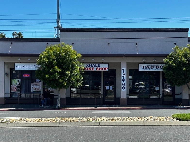 1485-1495 El Camino Real, Belmont, CA for lease - Building Photo - Image 2 of 9