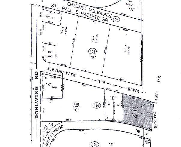865-895 Maplewood Dr, Itasca, IL à vendre - Plan cadastral - Image 3 de 5