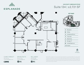 2525 E Camelback Rd, Phoenix, AZ for lease Floor Plan- Image 1 of 1