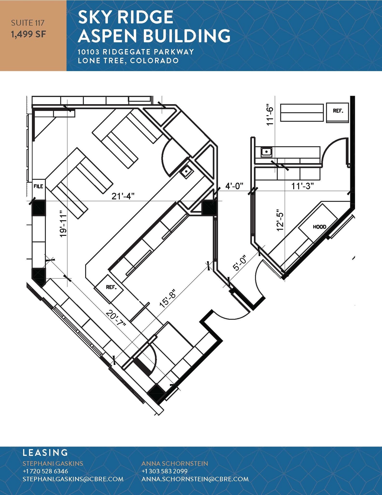 10535 Park Meadows Blvd, Lone Tree, CO for lease Floor Plan- Image 1 of 1