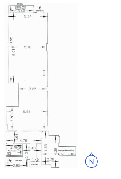 105 21st St, Saskatoon, SK for lease Floor Plan- Image 1 of 1