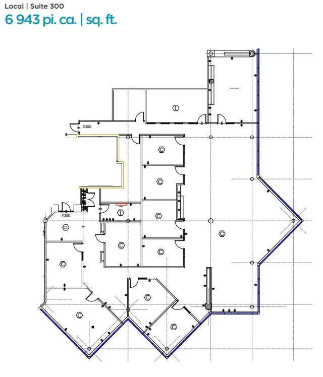 6505 Rte Transcanadienne, Montréal, QC for lease Floor Plan- Image 1 of 1