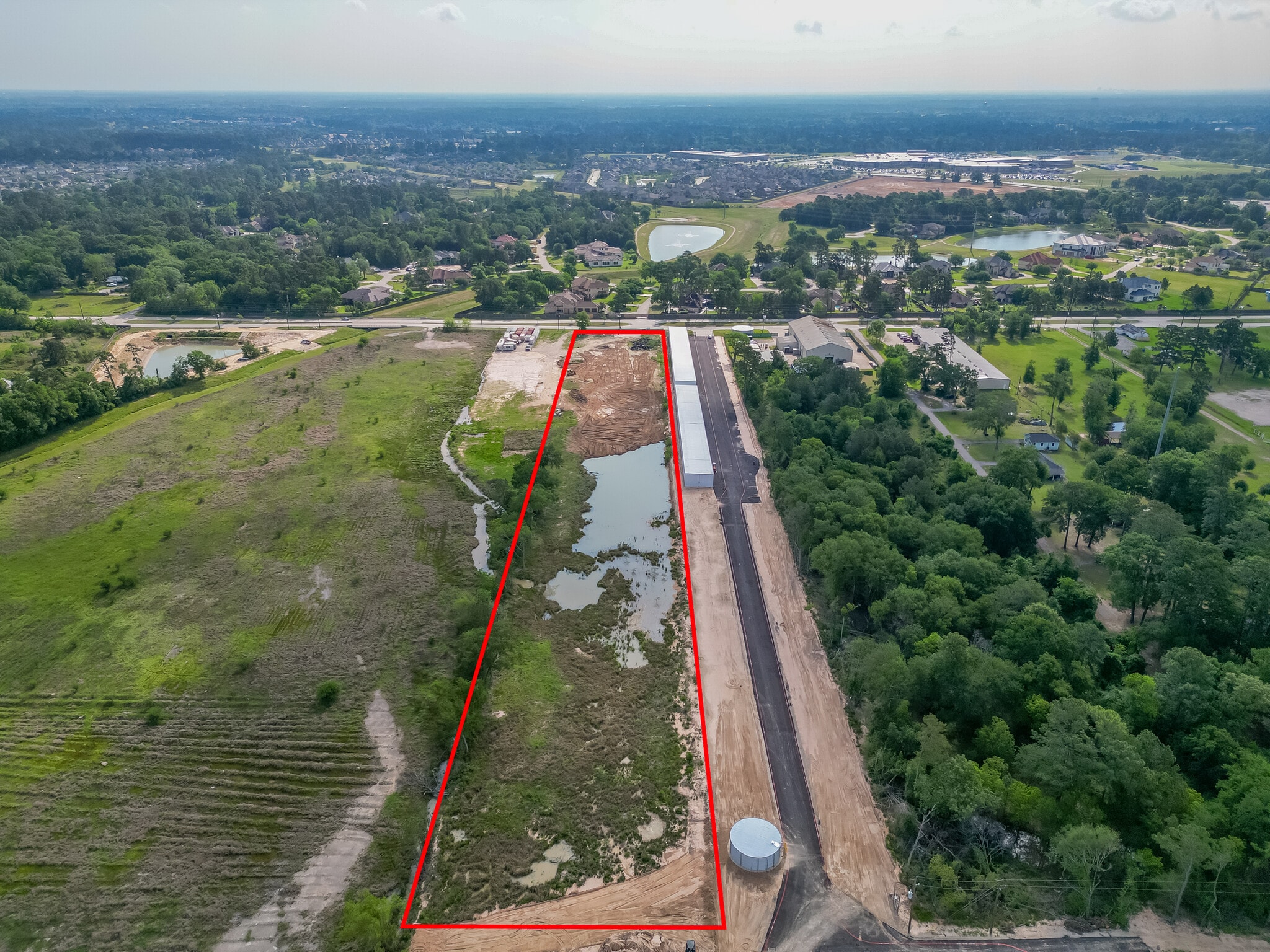 17319 Hufsmith - Kohrville rd, Tomball, TX for sale Aerial- Image 1 of 10