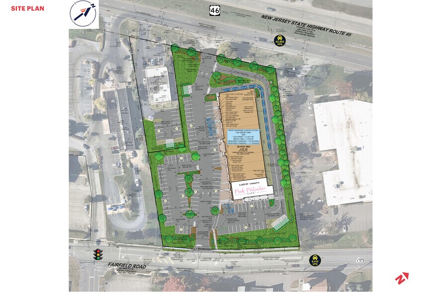 480 Route 46 E, Fairfield, NJ à louer - Photo du bâtiment - Image 2 de 2