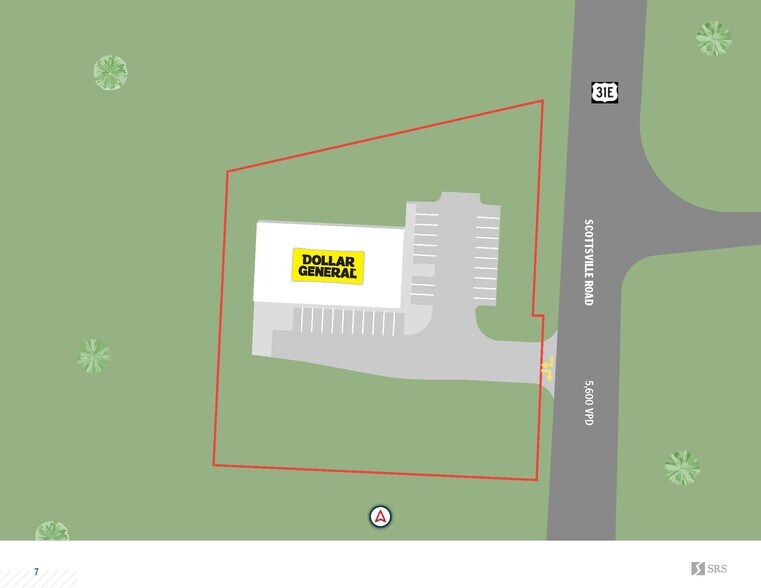 10221 Scottsville rd, Glasgow, KY à vendre - Plan de site - Image 2 de 2