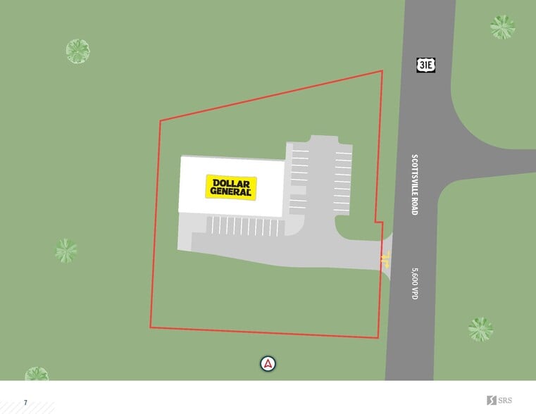 10221 Scottsville rd, Glasgow, KY for sale - Site Plan - Image 2 of 2