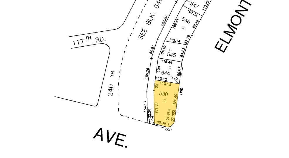 840 Elmont Rd, Elmont, NY for lease - Plat Map - Image 2 of 4