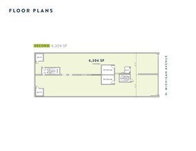 316 N Michigan Ave, Chicago, IL à louer Plan d’étage- Image 1 de 1