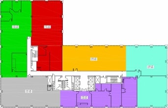 411 E Franklin St, Richmond, VA à louer Plan d’étage- Image 2 de 2