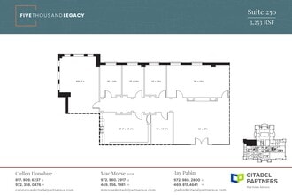 5000 Legacy Dr, Plano, TX à louer Plan d’étage- Image 1 de 1