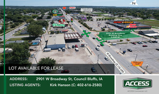 More details for 2901 W Broadway St, Council Bluffs, IA - Retail for Lease