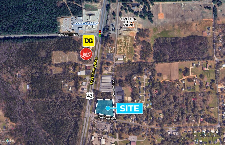 U.S. Highway 43 Hwy, Creola, AL à vendre - Aérien - Image 3 de 5