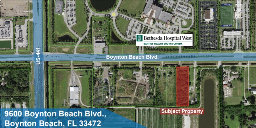 9600 Boynton Beach Blvd, Boynton Beach, FL à vendre Photo principale- Image 1 de 2