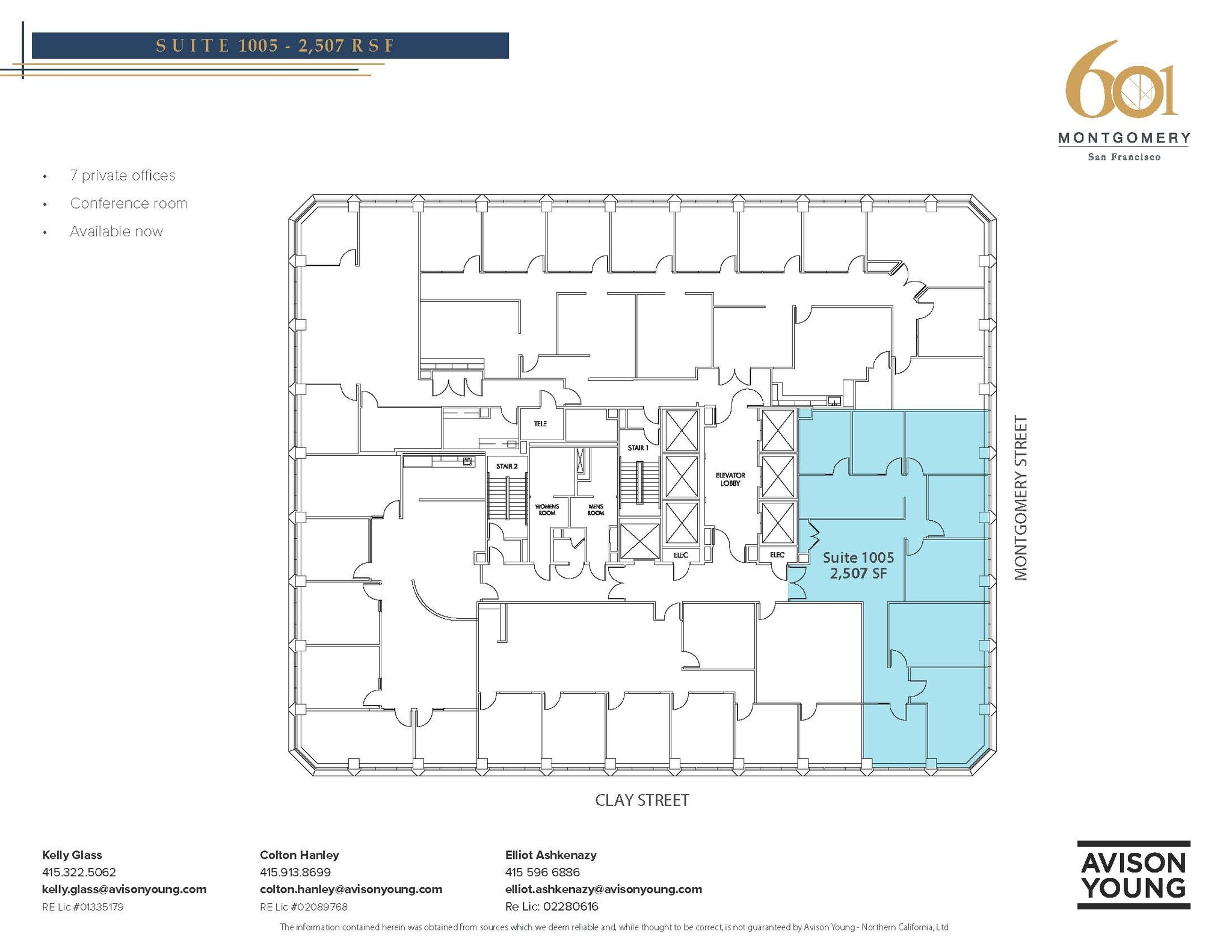 601 Montgomery St, San Francisco, CA for lease Floor Plan- Image 1 of 1
