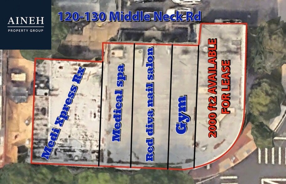 122-129 Middle Neck Rd, Great Neck, NY for lease - Building Photo - Image 1 of 8