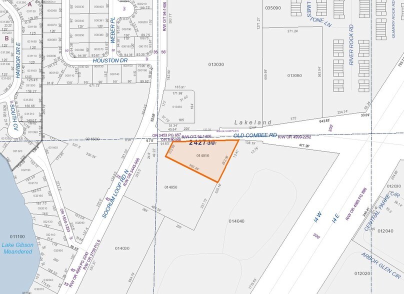 Old Combee Rd, Lakeland, FL à vendre - Plan cadastral - Image 2 de 2