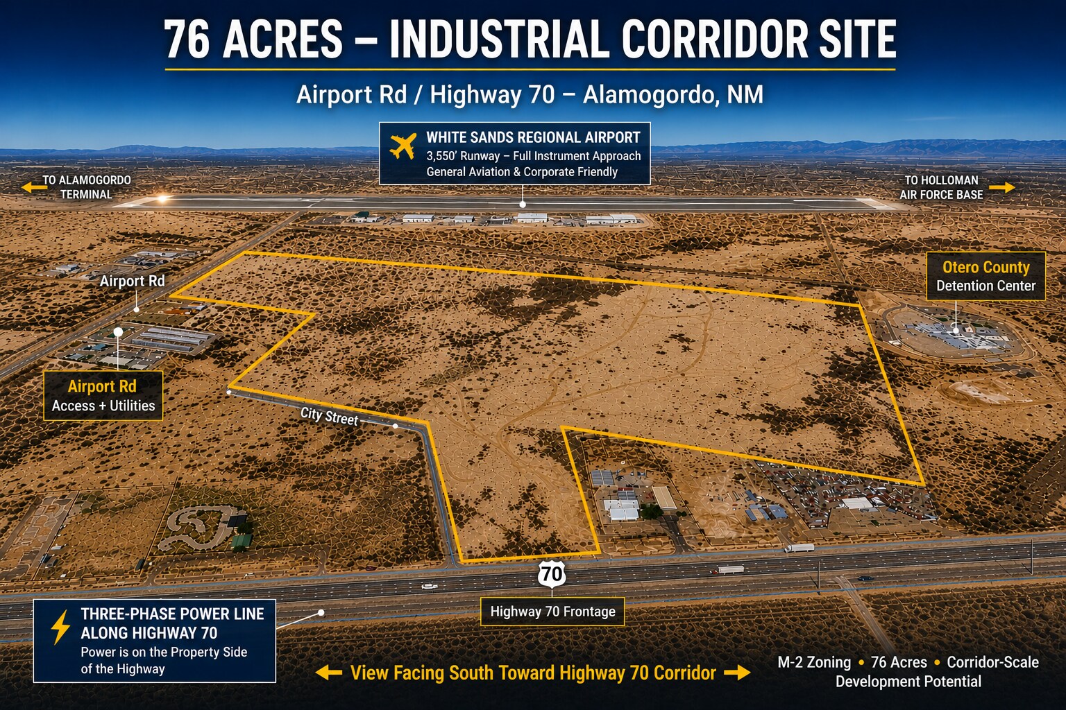 Hwy 70, Alamogordo, NM for sale Primary Photo- Image 1 of 13