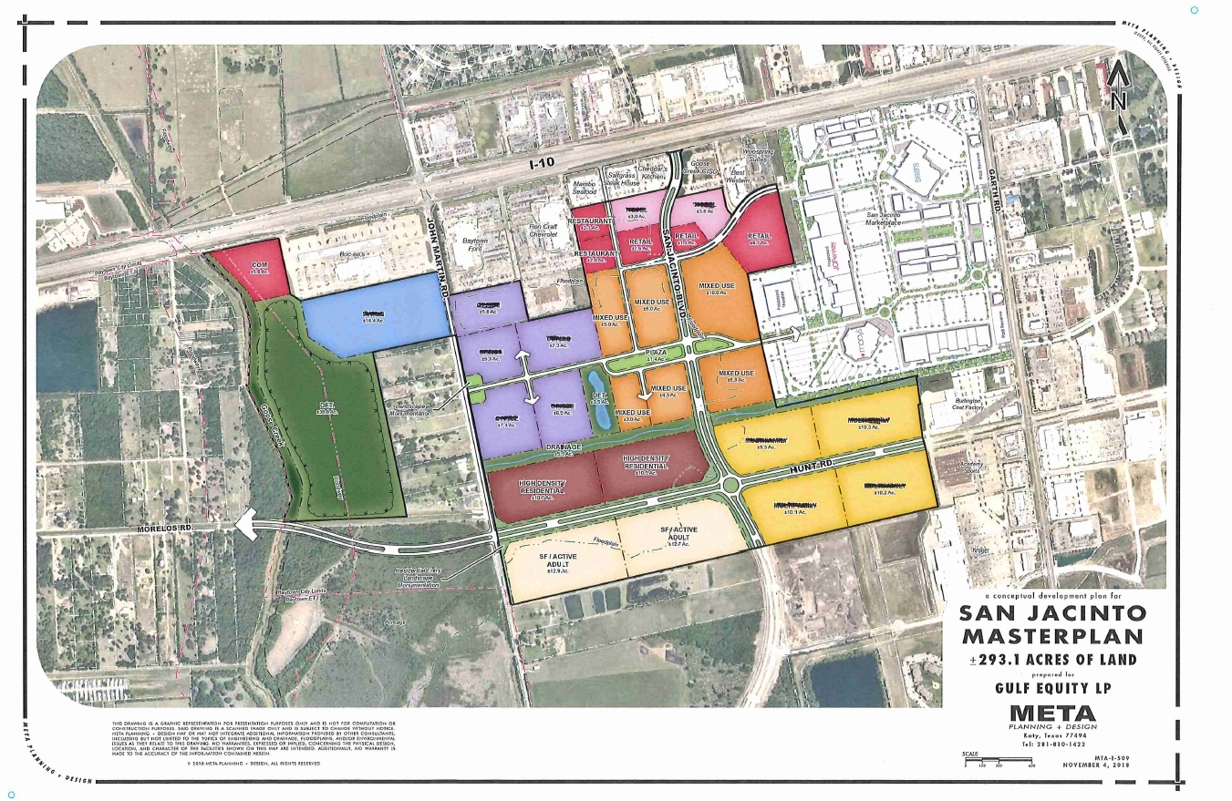 0 Interstate10 & San Jacinto Blvd, Baytown, TX for sale Site Plan- Image 1 of 2