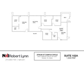 5800 Campus Circle Dr E, Irving, TX for lease Floor Plan- Image 1 of 1