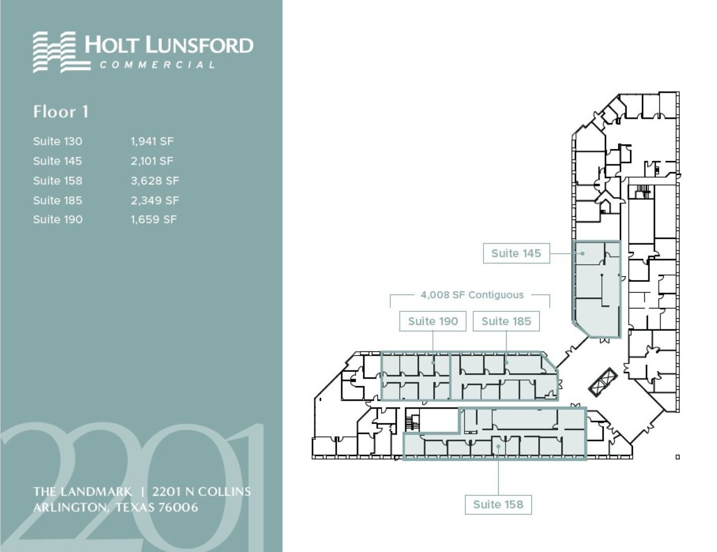 2201 N Collins St, Arlington, TX for lease Floor Plan- Image 1 of 1